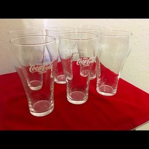 Set of 15 Coke-Cola glasses